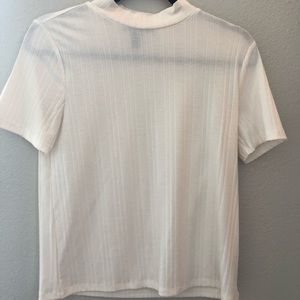 High neck tee